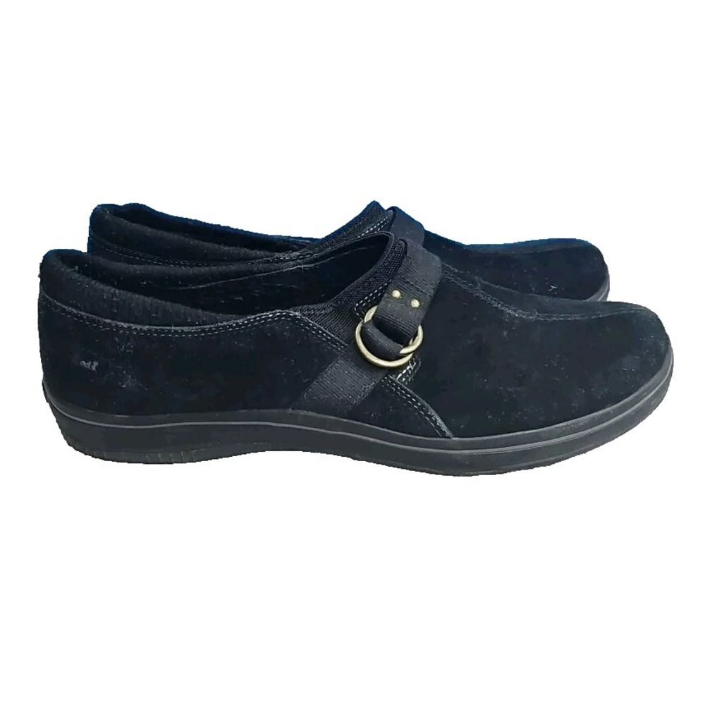 Keds Suede Loafers Shoes Women Sz 11 Preppy Cushioned Comfy Slip-on   17D